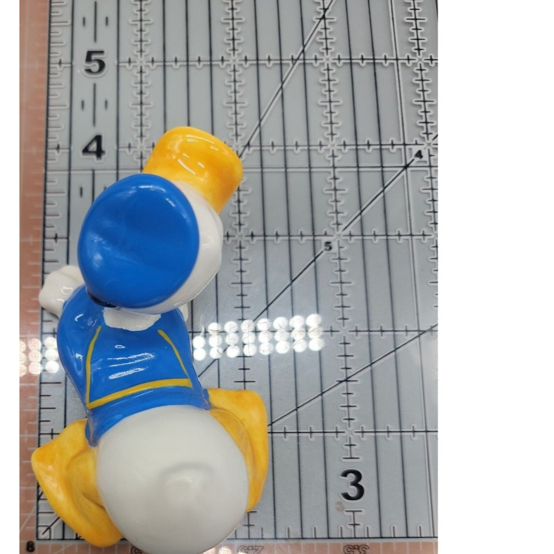 Ensco Disney Donald Duck Figurine Mickey & Co Porcelain Vintage 3" x 2" 1960s