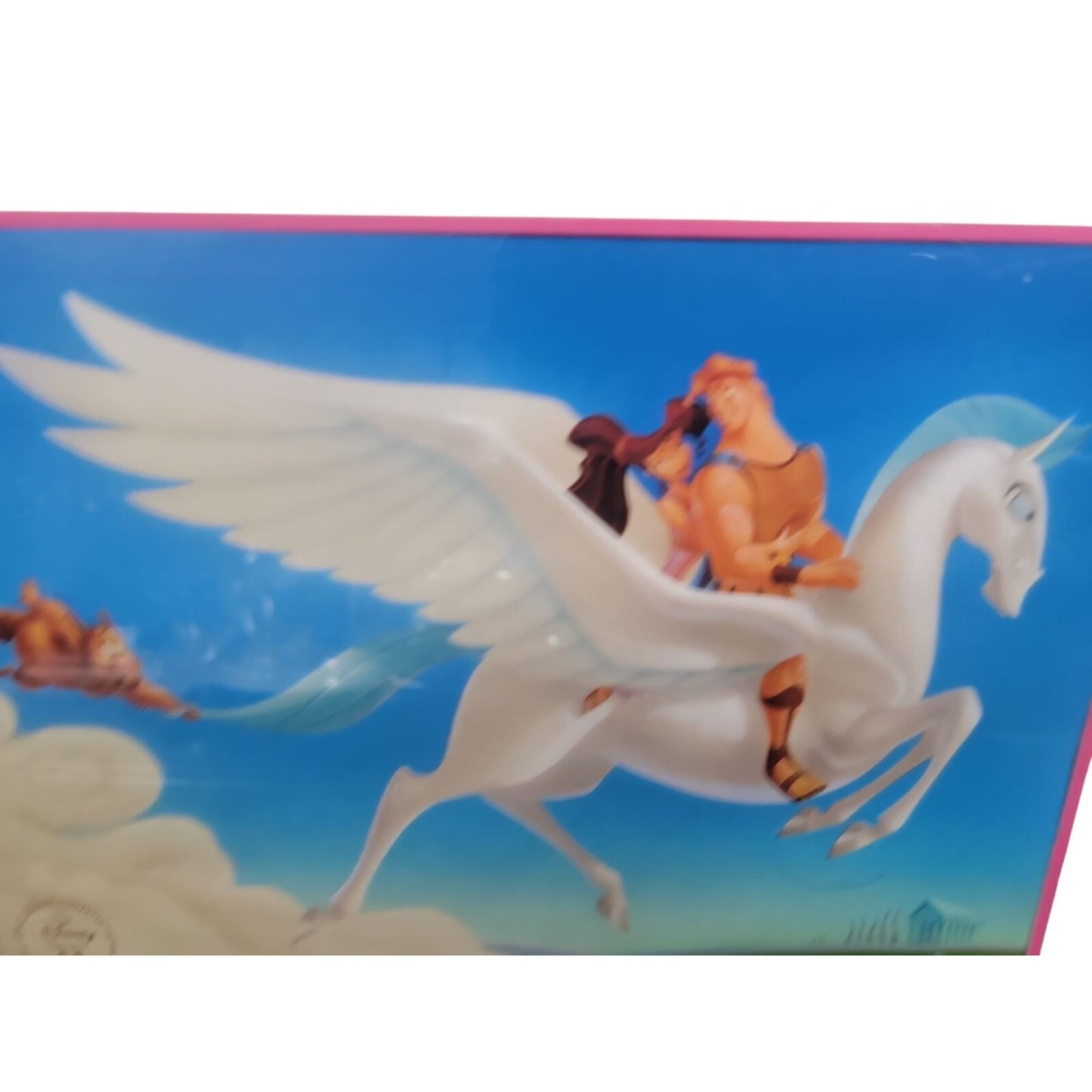Hercules Lithograph I Dont Care How Far The Distance Disney Store Exclusive 1997