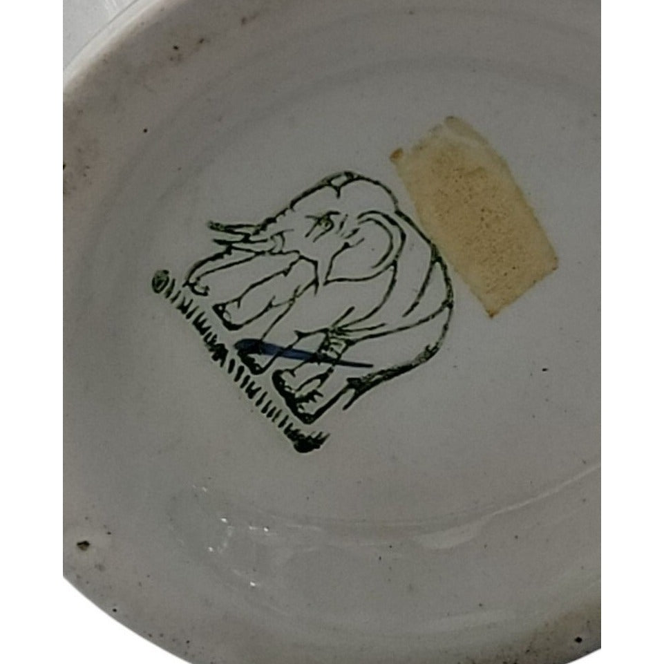 Vtg Art Deco Tashiro Shoten Japan Hand-Painted Orange Poppy Ceramic Creamer 1920