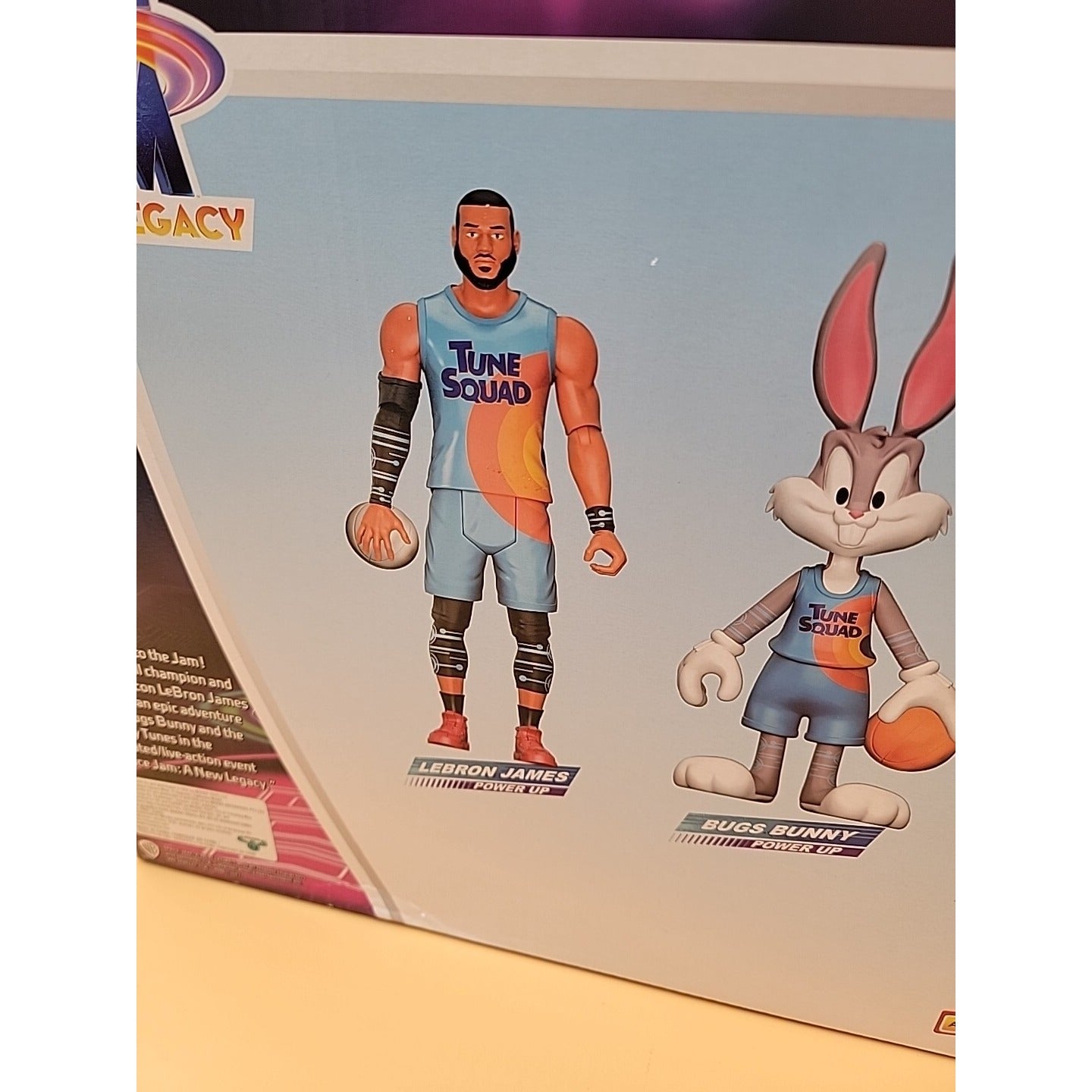 Space Jam A New Legacy Elite Tune Squad Four Figure Set Chronos LeBron James