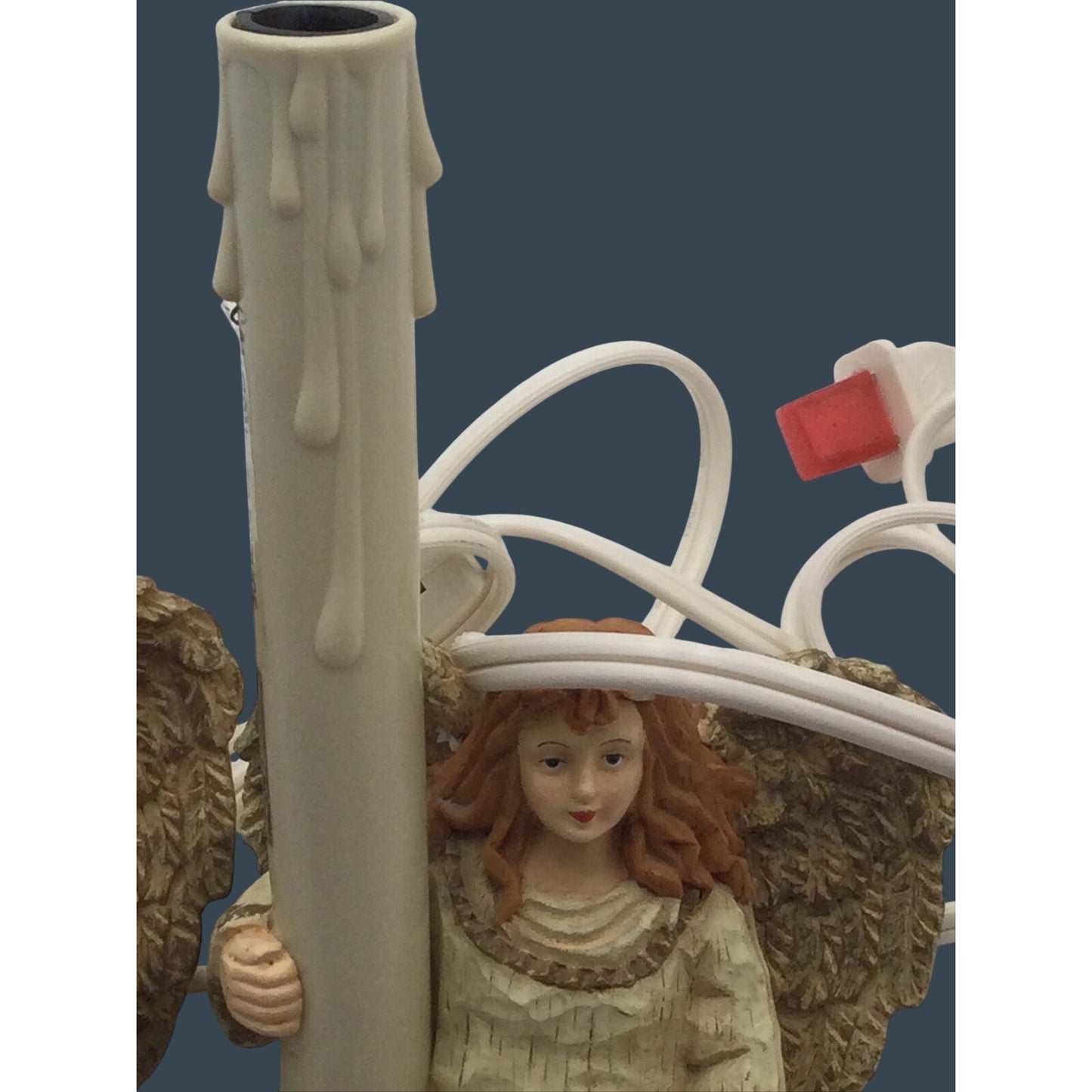 Vanderwall 2 Piece Angel Welcome Light Combo Pack Christmas Mantel Decor 9.5
