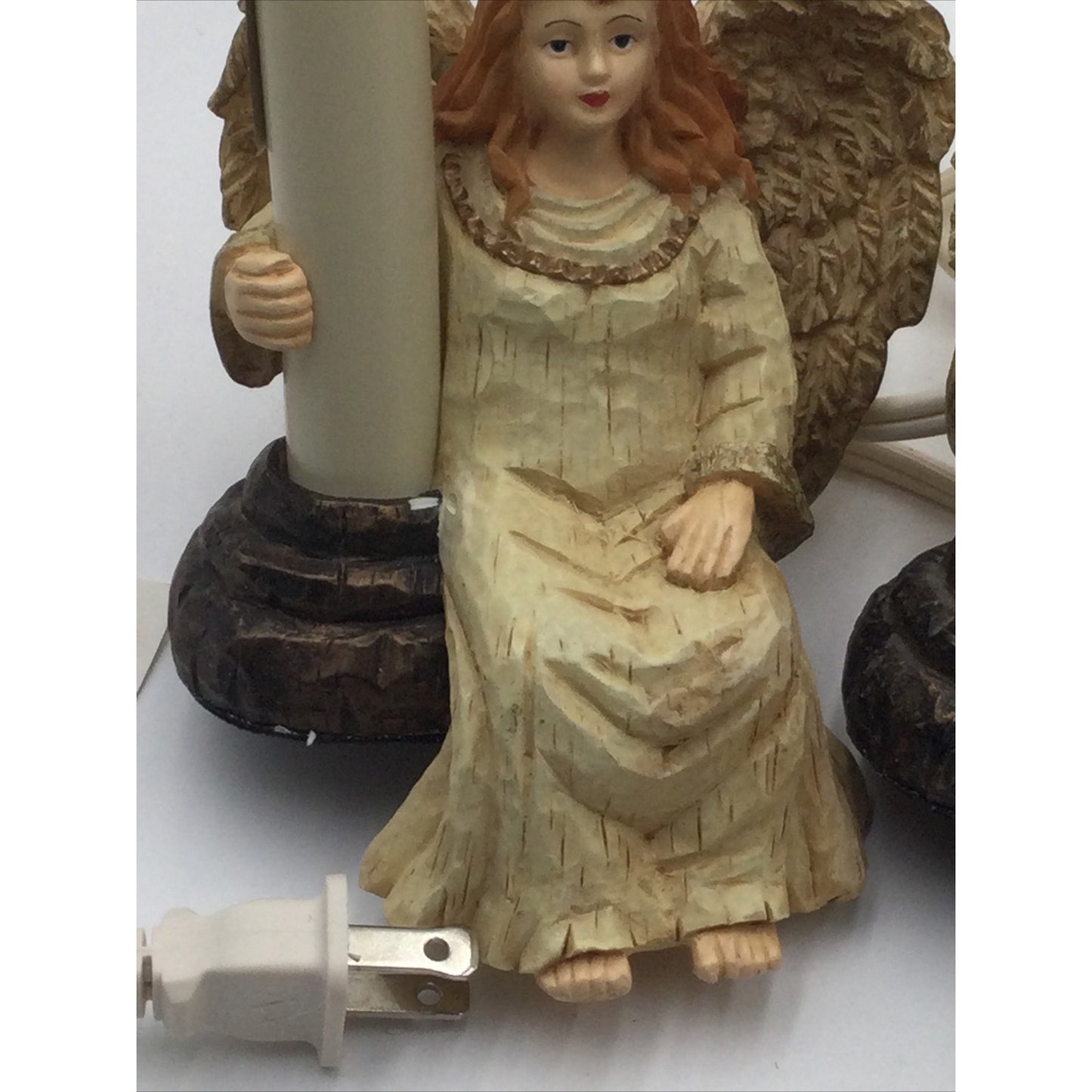 Vanderwall 2 Piece Angel Welcome Light Combo Pack Christmas Mantel Decor 9.5