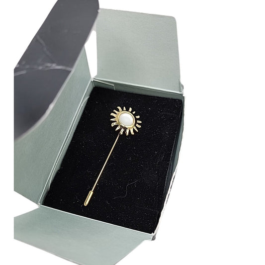 Vintage 1996 Avon Smithsonian Museum Collection Sunburst Stick Pin New in Box