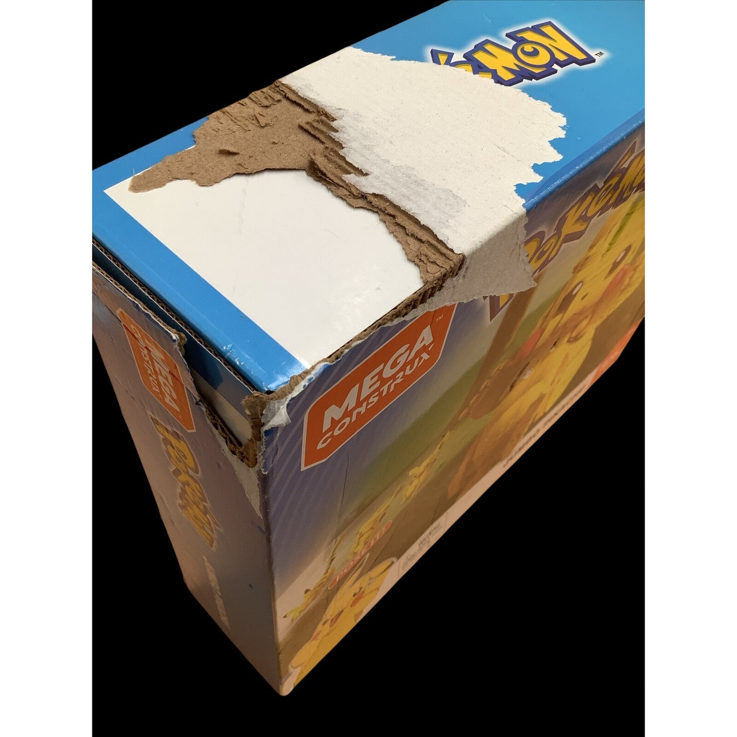 Mega Construx Pokemon JUMBO Pikachu Building Blocks Set 806pcs Distcontinued