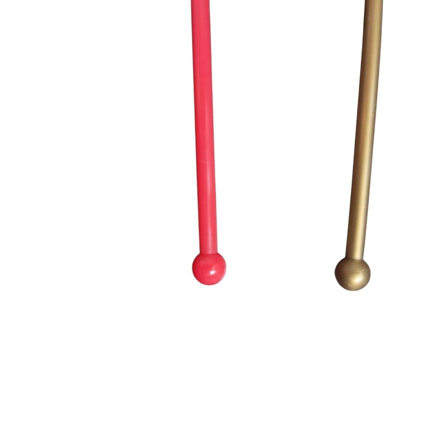 Merry Christmas Swizzle Stir Sticks Plastic Festive Holiday Drink 15 Red & Gold
