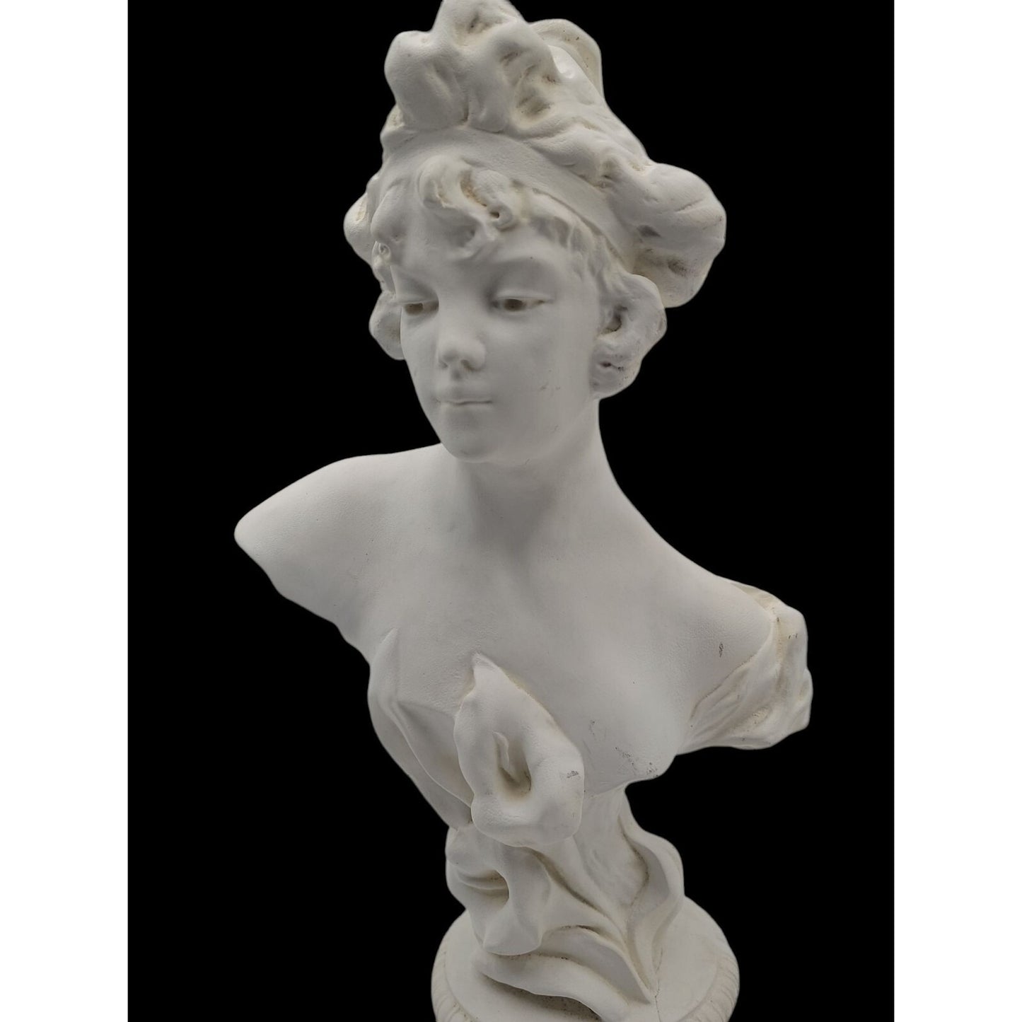 Mostly Angels & Other Magical Beings Greek Goddess Plaster Bust Statue 18"