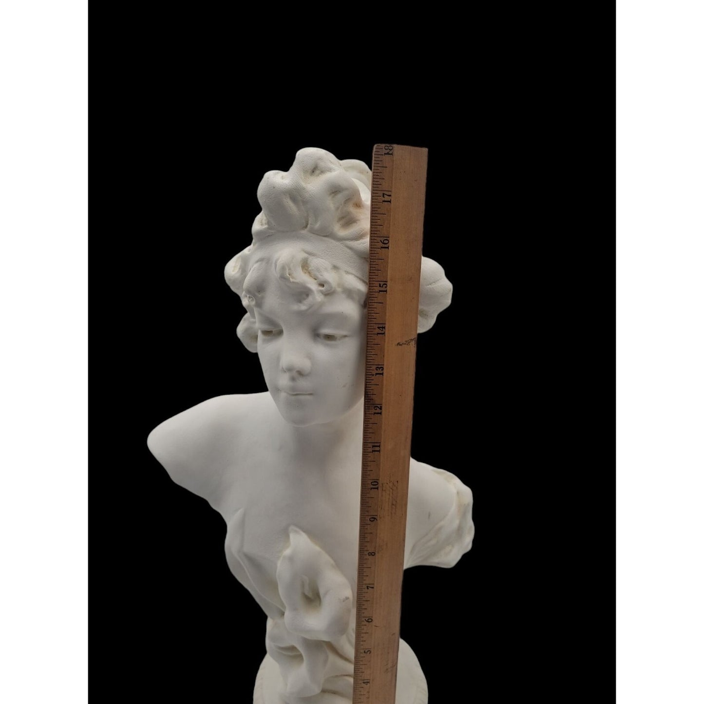 Mostly Angels & Other Magical Beings Greek Goddess Plaster Bust Statue 18"