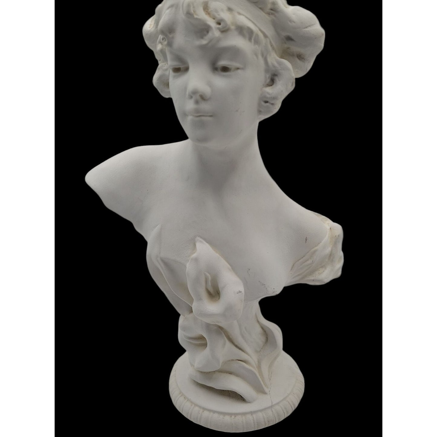 Mostly Angels & Other Magical Beings Greek Goddess Plaster Bust Statue 18"