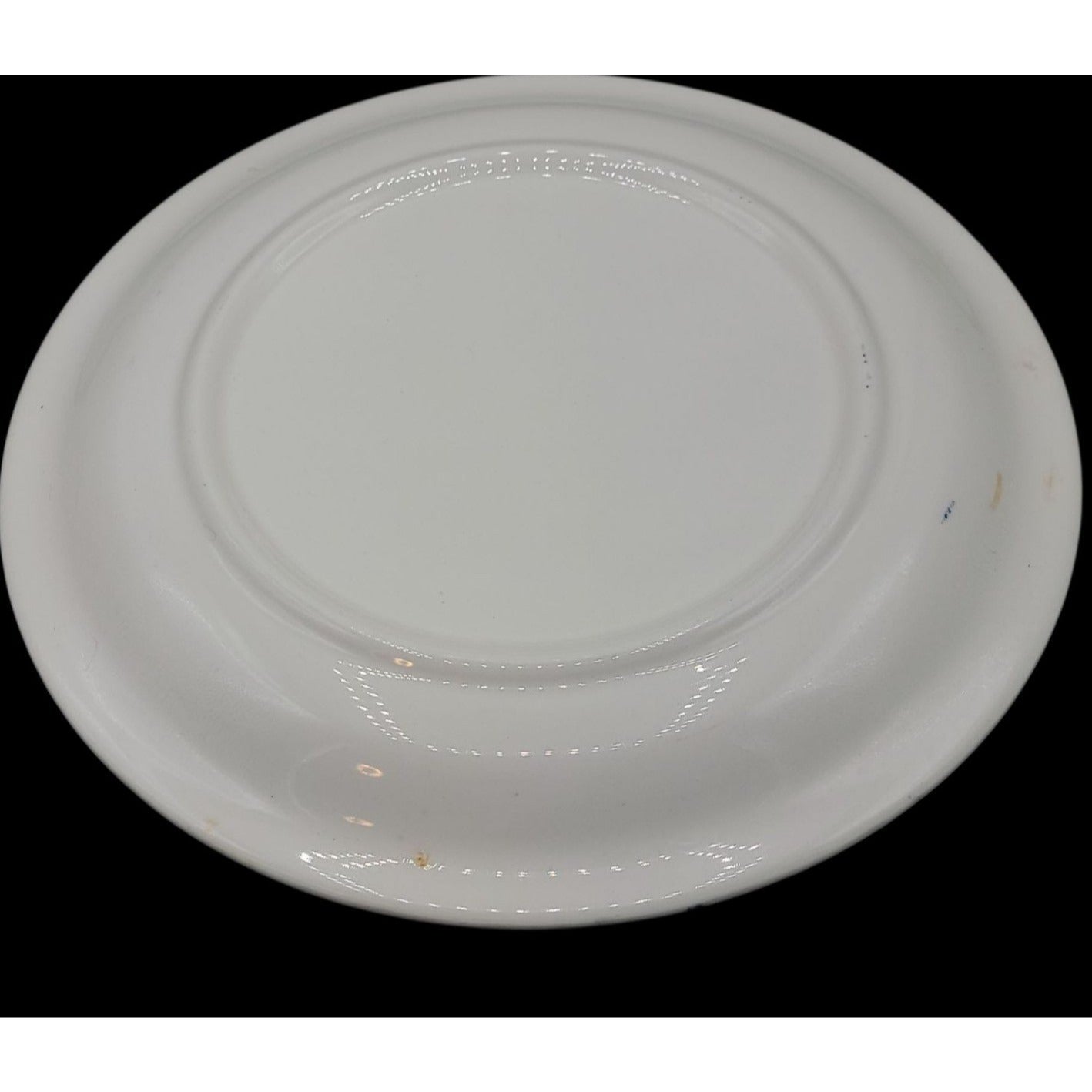 Country Life Blue Chop Plate Platter 11 1/8" Currier & Ives Print Edwin Knowles