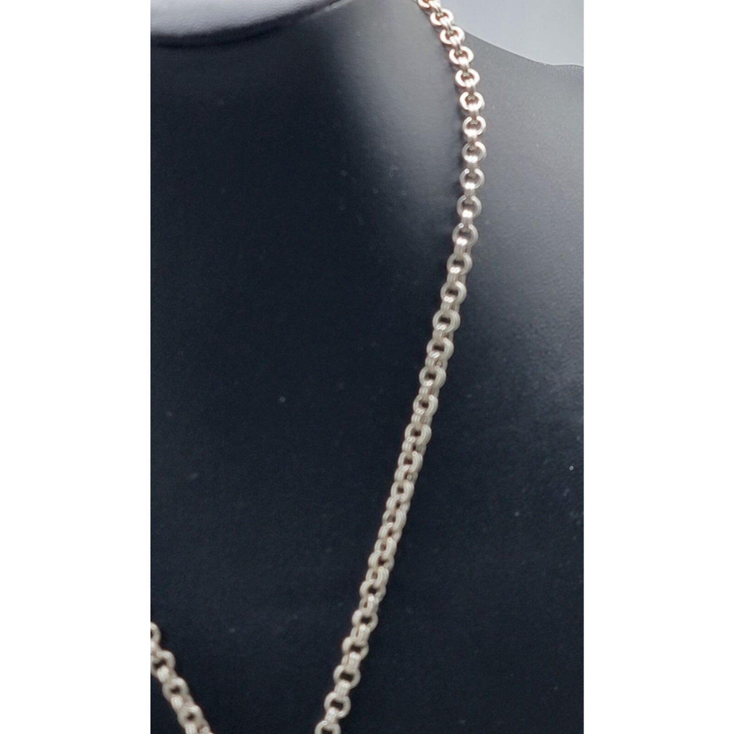 Brighton Venetian Dreams Necklace Silver Tone Filigree Ball Tassel Crystal Accent