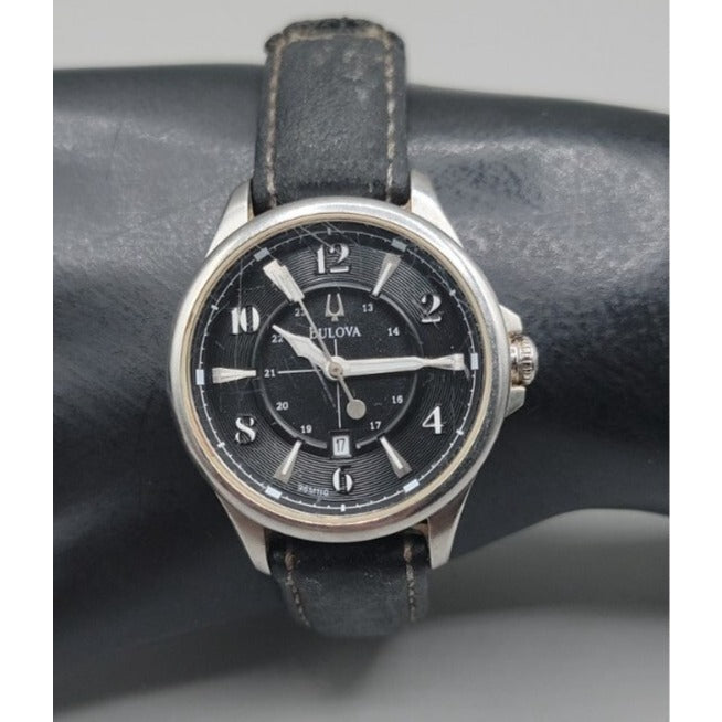 Bulova Adventurer Ladies Watch Quartz 96M110 Date Window 33mm 2011