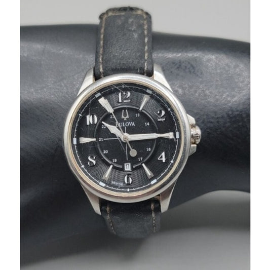 Bulova Adventurer Ladies Watch Quartz 96M110 Date Window 33mm 2011
