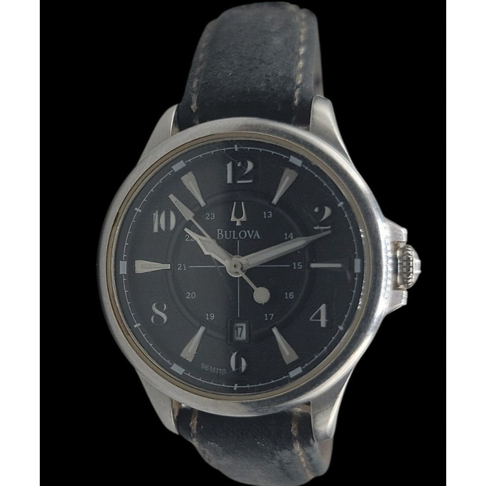 Bulova Adventurer Ladies Watch Quartz 96M110 Date Window 33mm 2011