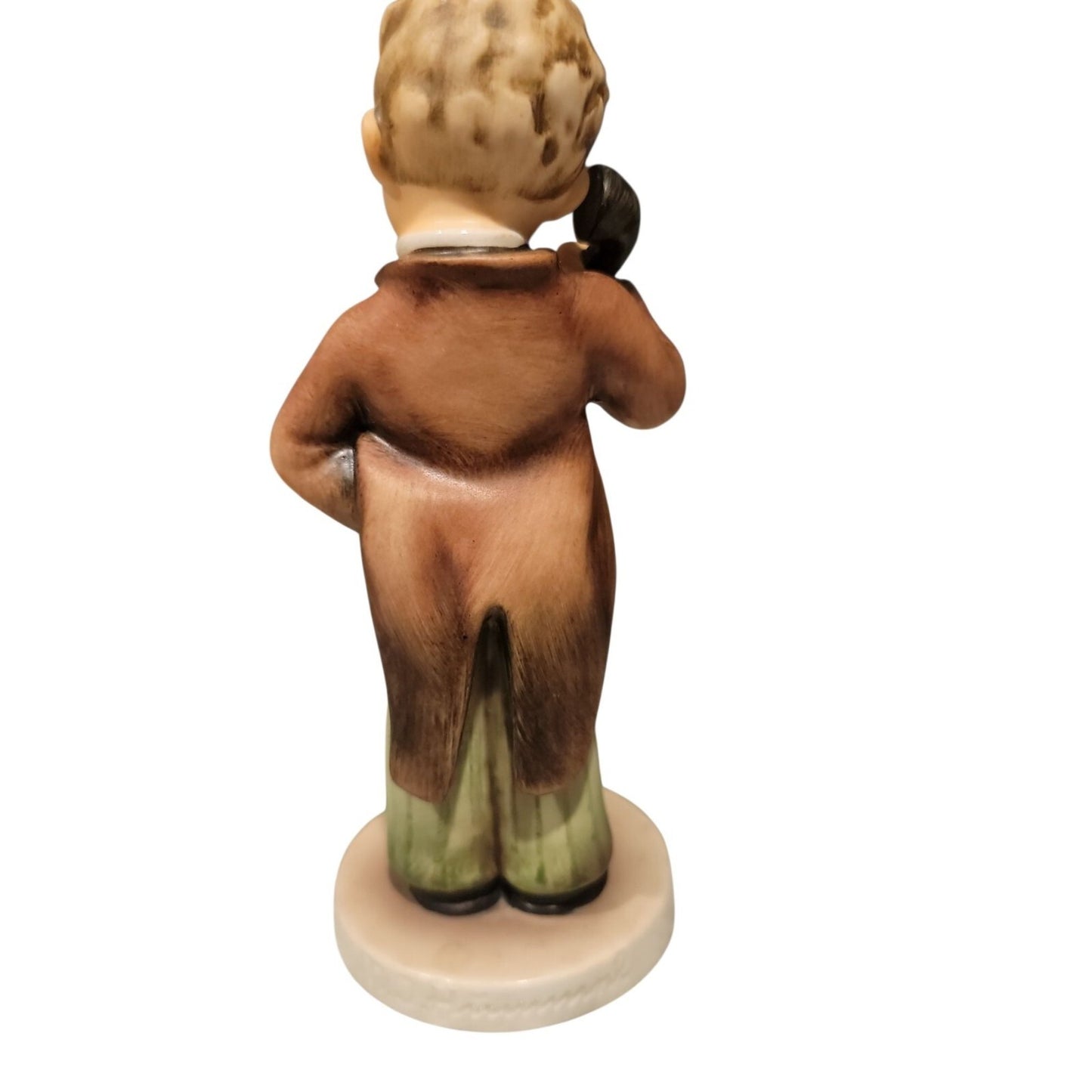 Goebel Hummel Hello Figurine 124/0 TMK3 Boy w/Phone Vintage W. Germany 6"