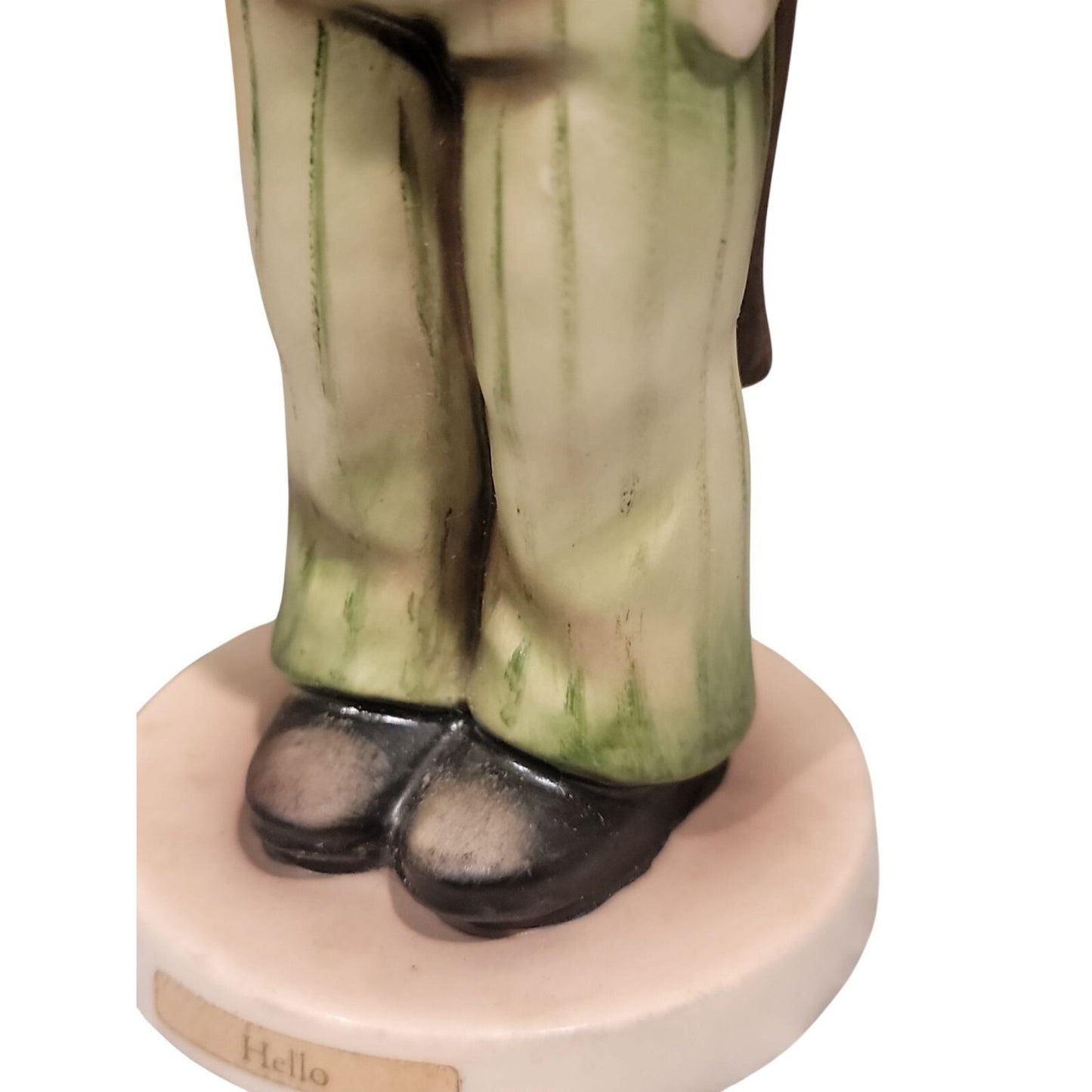 Goebel Hummel Hello Figurine 124/0 TMK3 Boy w/Phone Vintage W. Germany 6"
