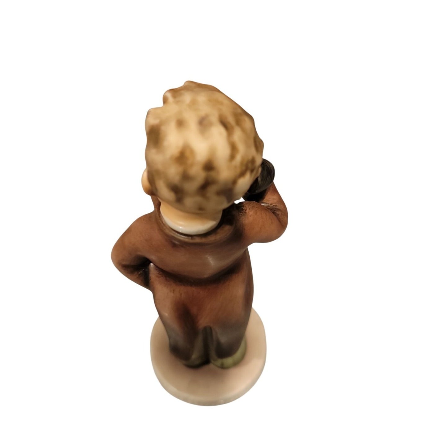 Goebel Hummel Hello Figurine 124/0 TMK3 Boy w/Phone Vintage W. Germany 6"