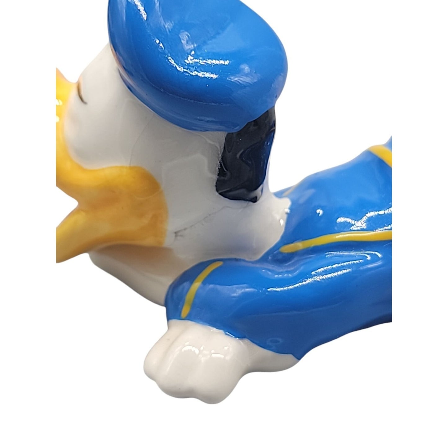 Ensco Disney Donald Duck Figurine Mickey & Co Porcelain Vintage 3" x 2" 1960s