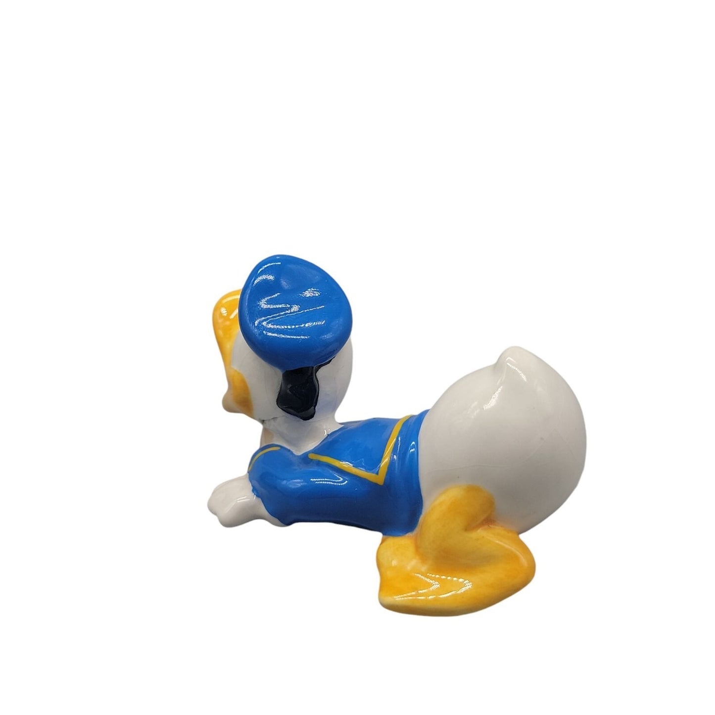 Ensco Disney Donald Duck Figurine Mickey & Co Porcelain Vintage 3" x 2" 1960s