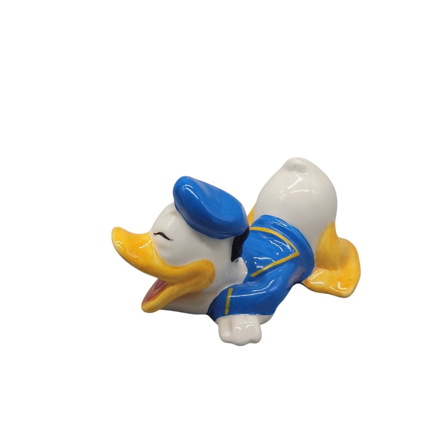 Ensco Disney Donald Duck Figurine Mickey & Co Porcelain Vintage 3" x 2" 1960s