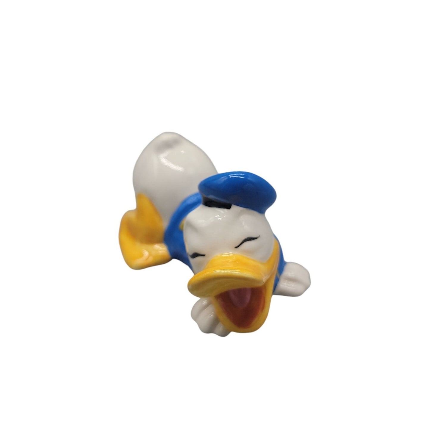Ensco Disney Donald Duck Figurine Mickey & Co Porcelain Vintage 3" x 2" 1960s