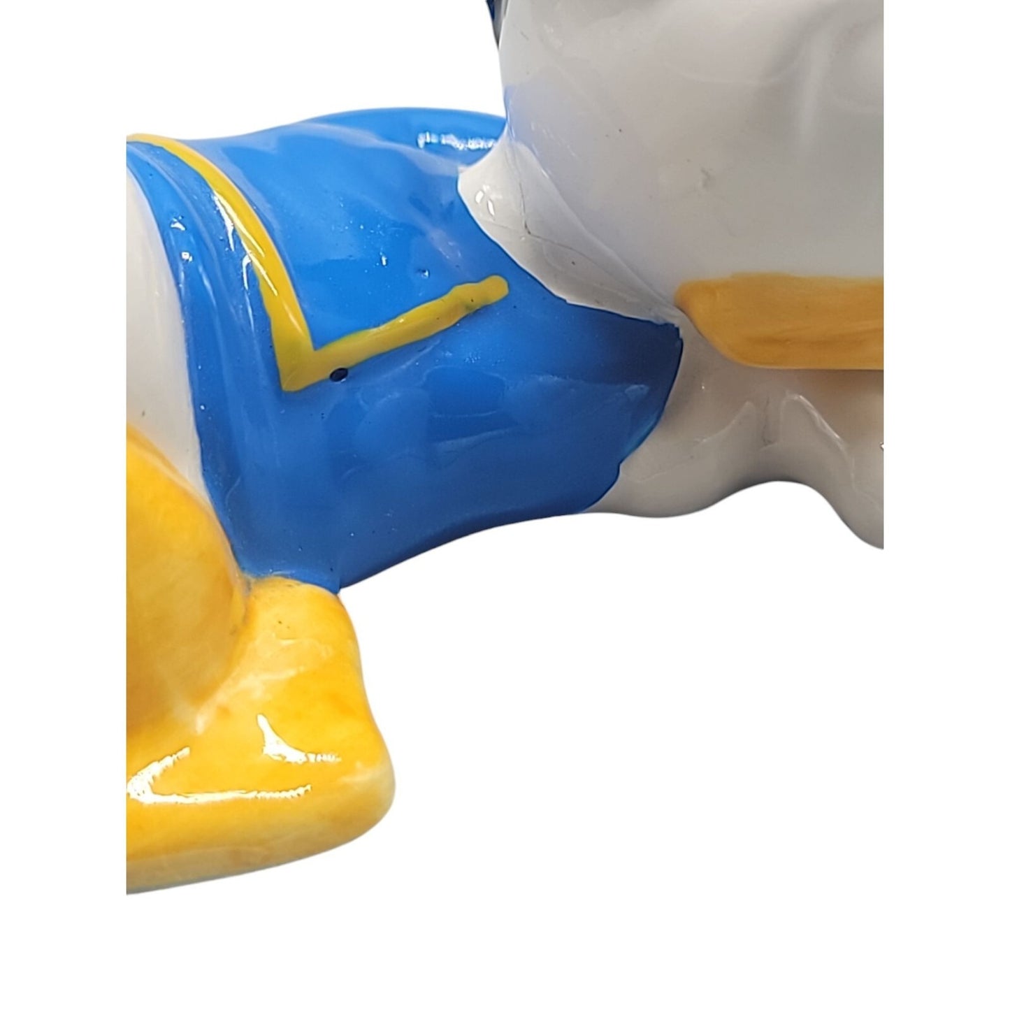 Ensco Disney Donald Duck Figurine Mickey & Co Porcelain Vintage 3" x 2" 1960s