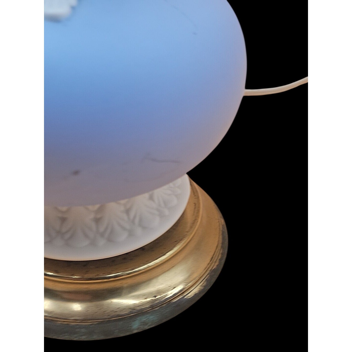Antique Wedgwood Light Blue Jasperware Table Lamp England Jasperware Stoneware