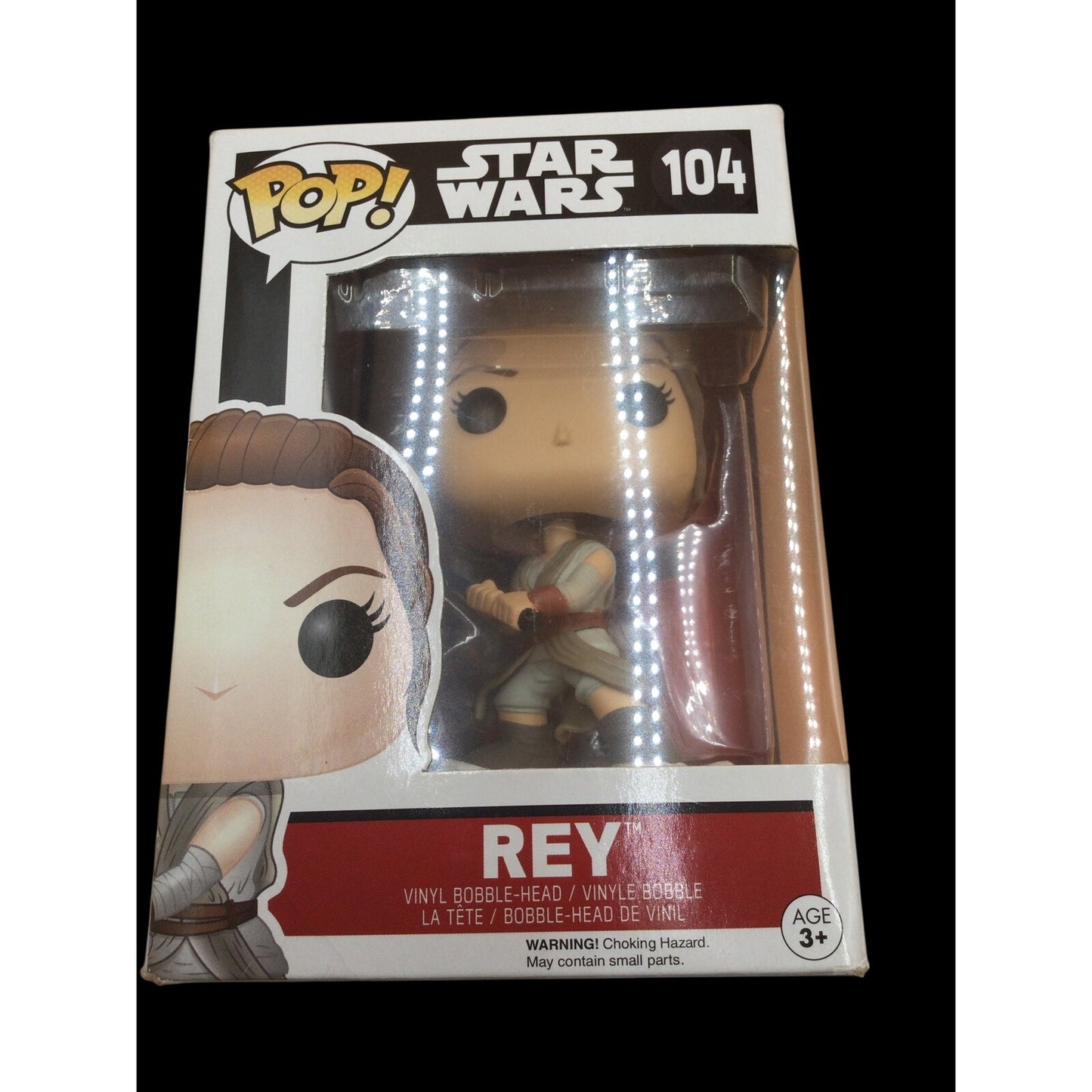 Funko POP! Star Wars The Force Awakens Rey Vinyl Bobblehead Figure #104