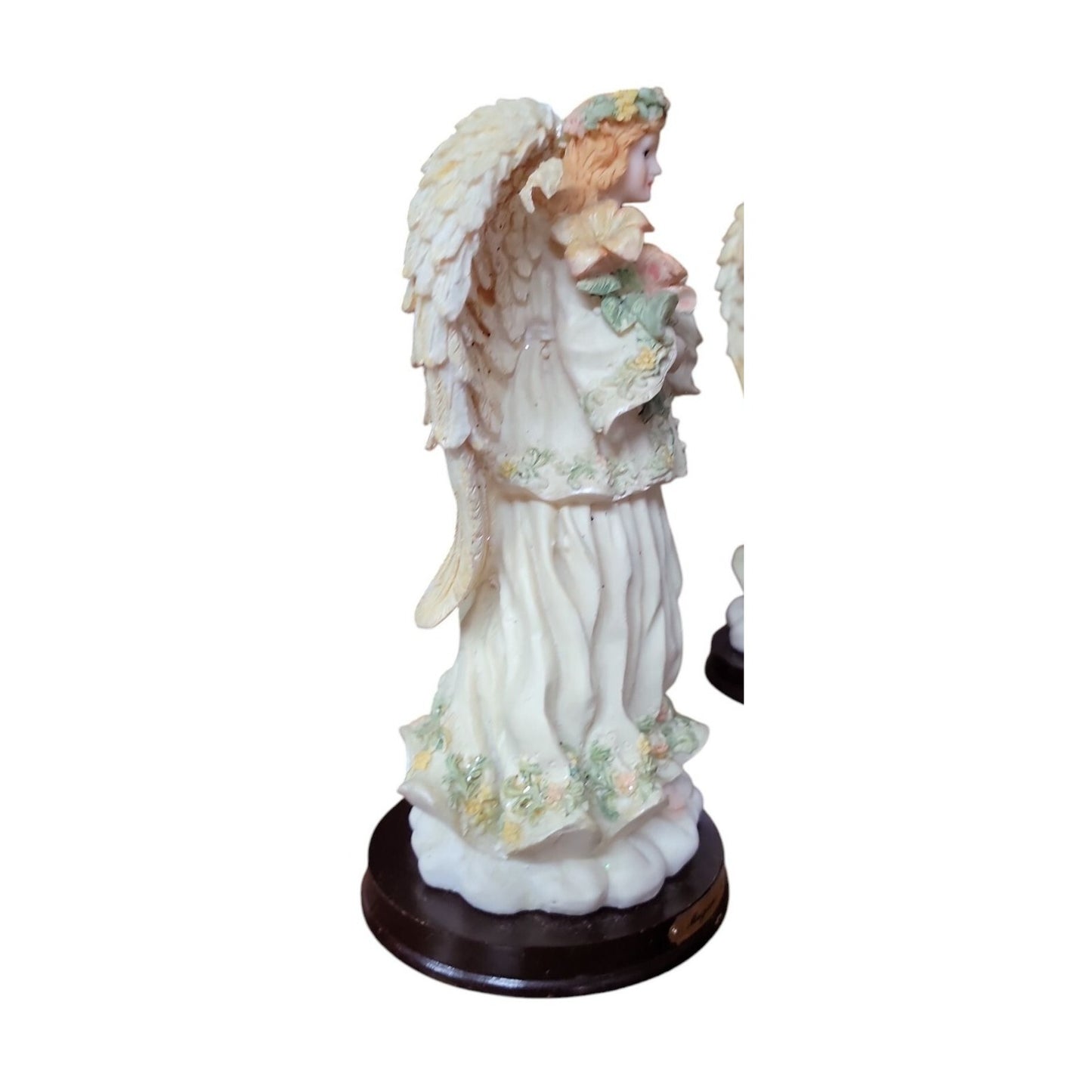 Megan's Collection Heavenly Angel's Figurines 7.5" Resin 4705-1 & 4 Collectors