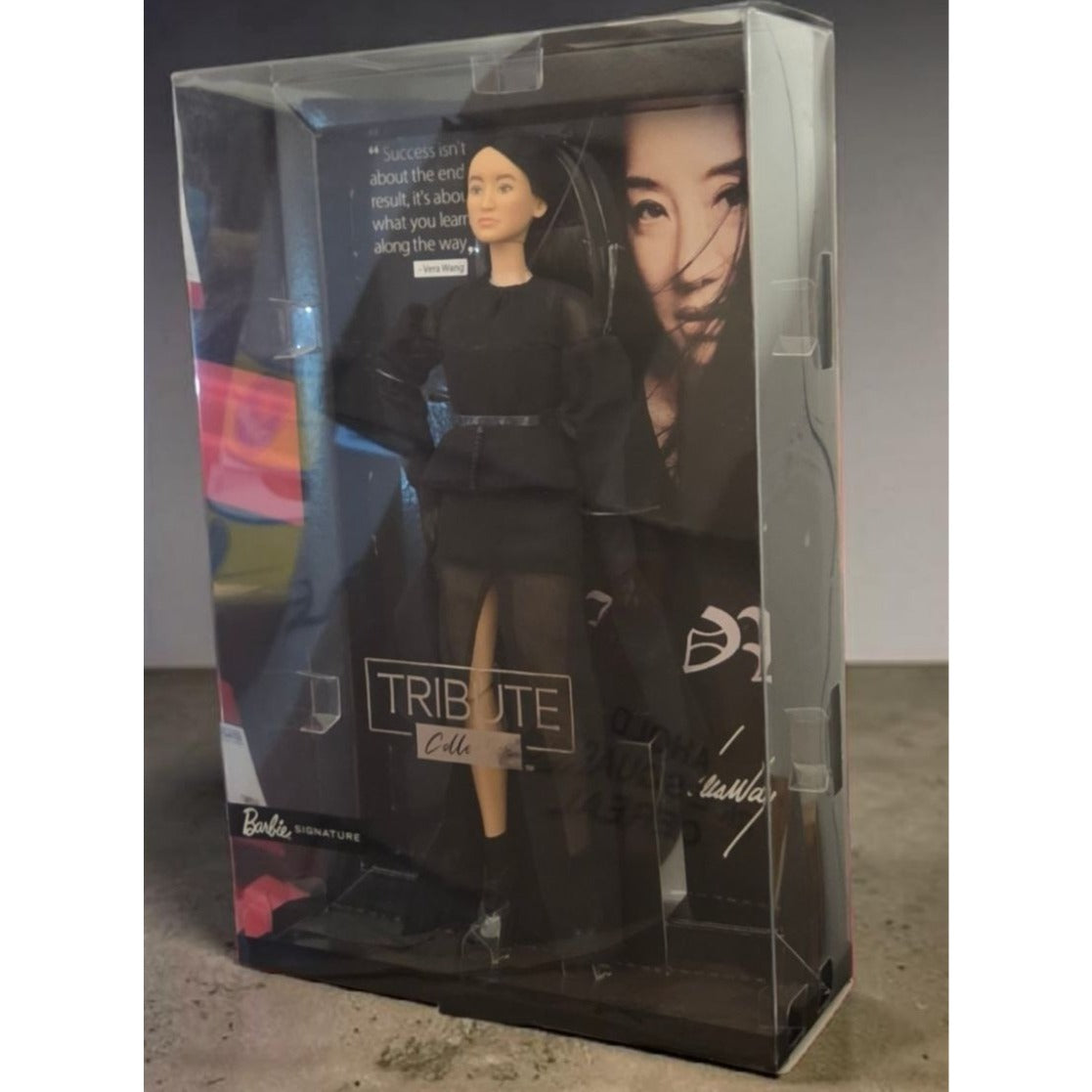 Vera Wang Barbie Doll Signature Tribute Collection 2022 Black Label w/COA