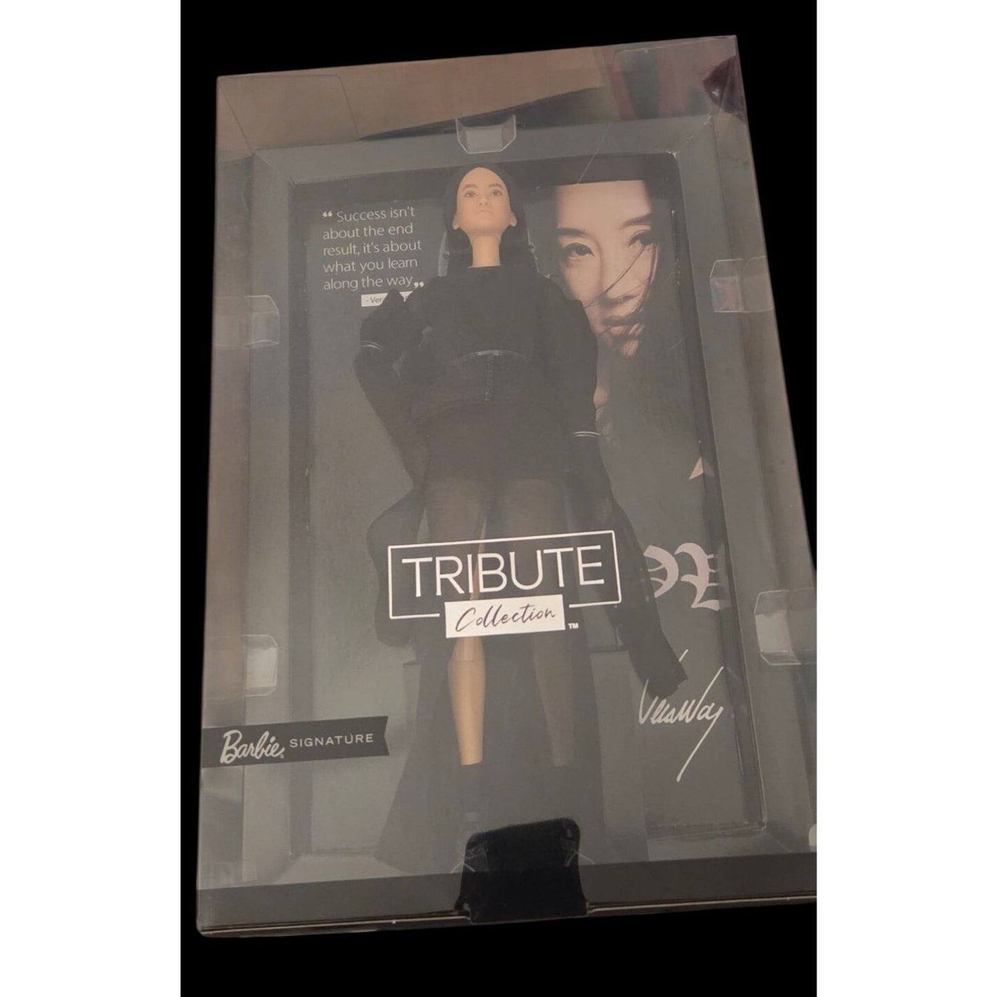 Vera Wang Barbie Doll Signature Tribute Collection 2022 Black Label w/COA
