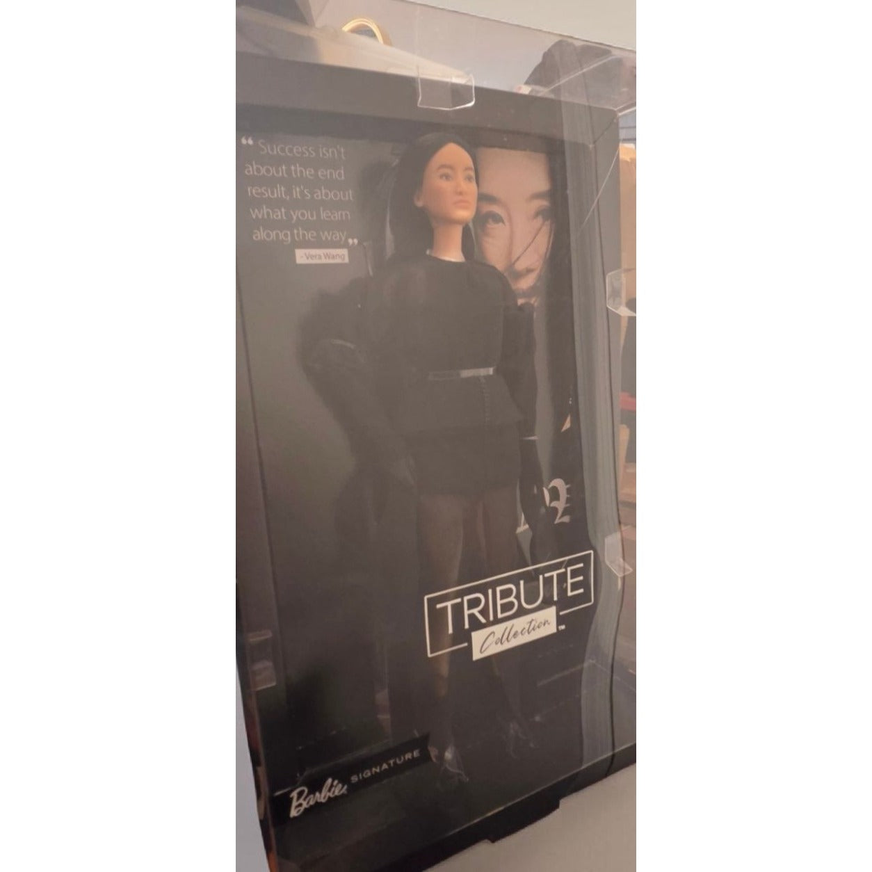 Vera Wang Barbie Doll Signature Tribute Collection 2022 Black Label w/COA