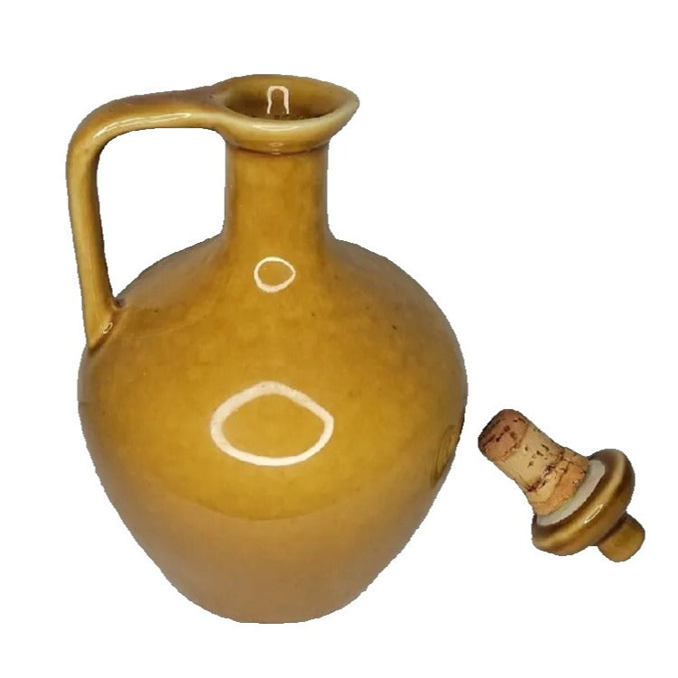 Antique Vinho do Porto Bottle Port Wine Glazed Stoneware Douro Portugal Stopper