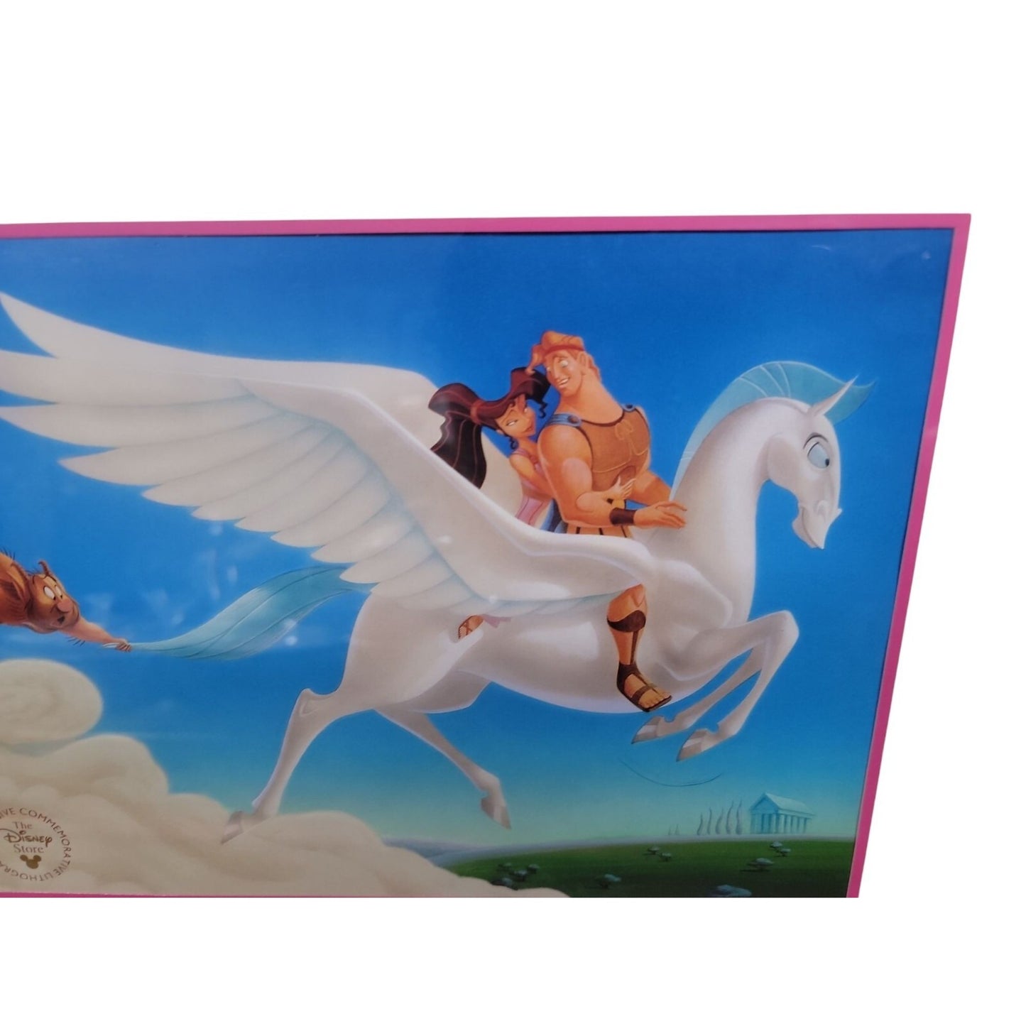 Hercules Lithograph I Dont Care How Far The Distance Disney Store Exclusive 1997