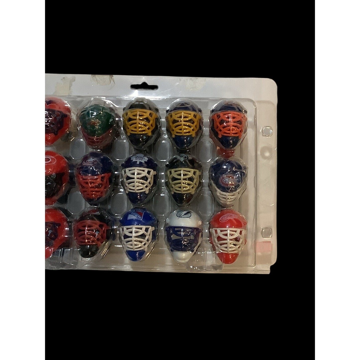 NHL Franklin Goalie Mask Tracker Set 15 Collectible Mini Helmets