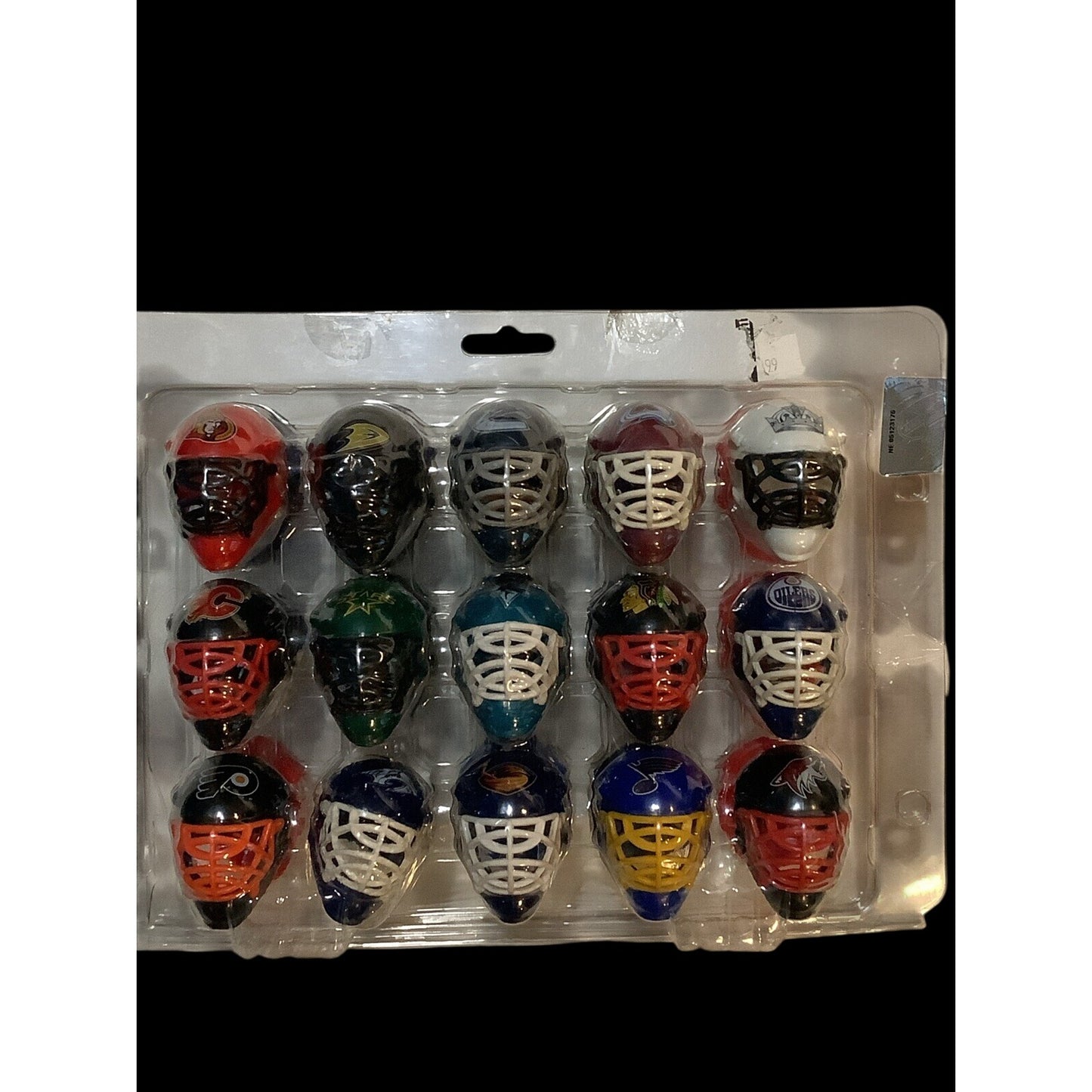 NHL Franklin Goalie Mask Tracker Set 15 Collectible Mini Helmets