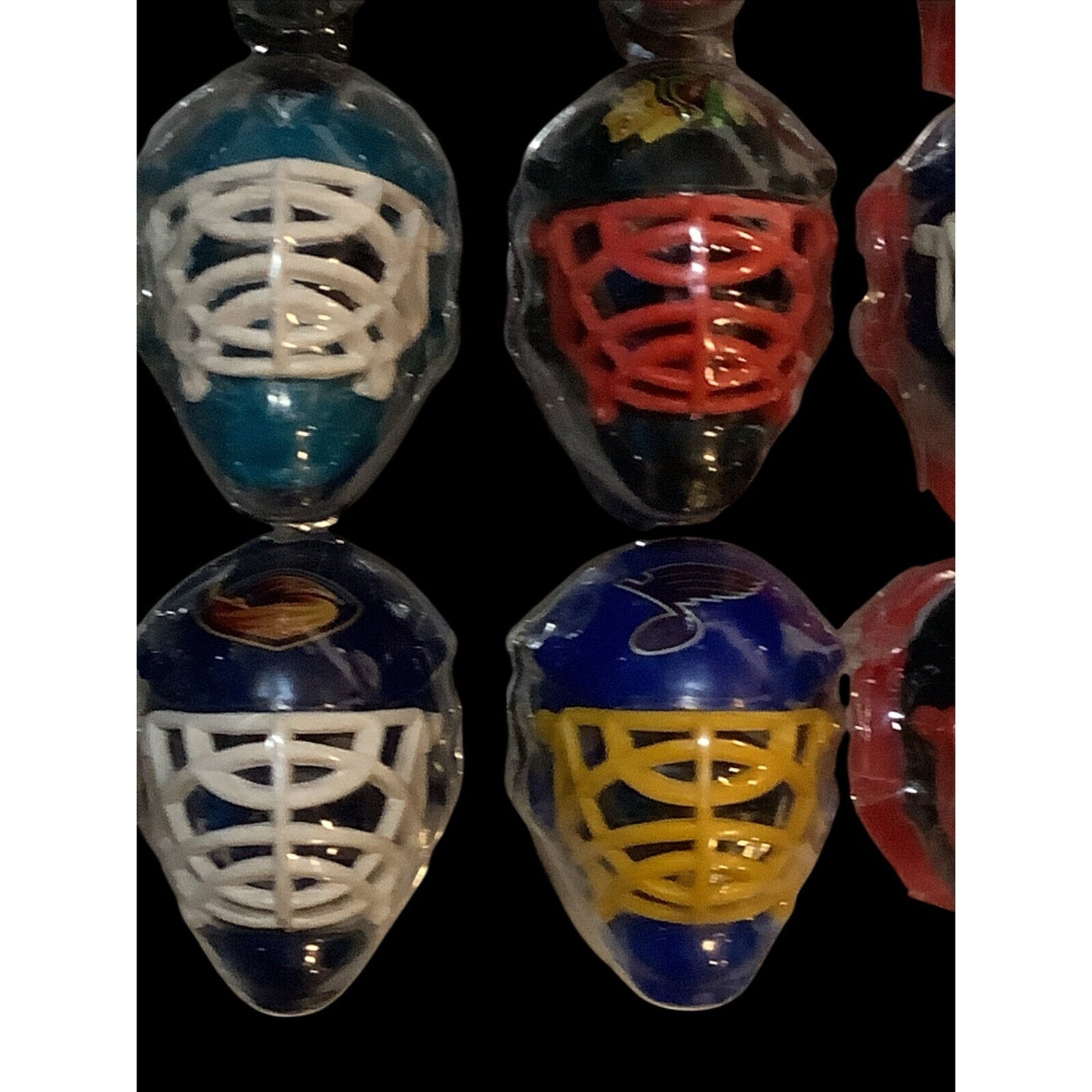 NHL Franklin Goalie Mask Tracker Set 15 Collectible Mini Helmets