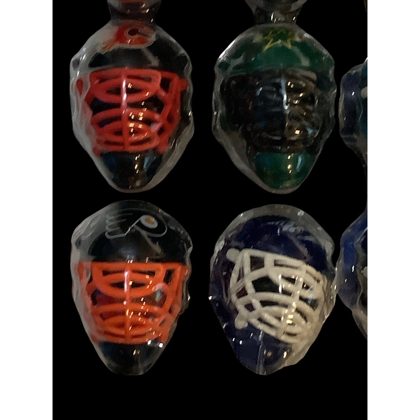 NHL Franklin Goalie Mask Tracker Set 15 Collectible Mini Helmets