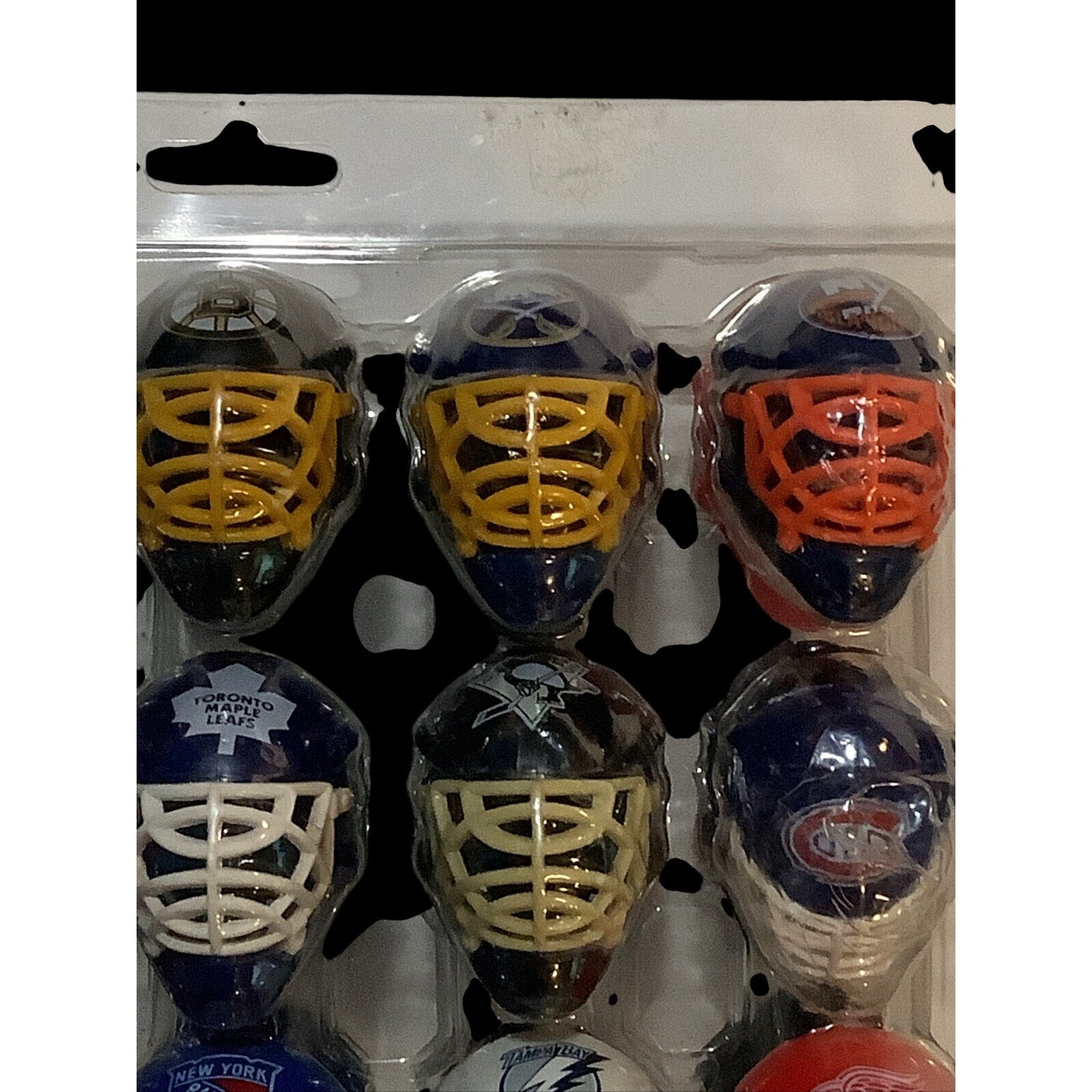 NHL Franklin Goalie Mask Tracker Set 15 Collectible Mini Helmets