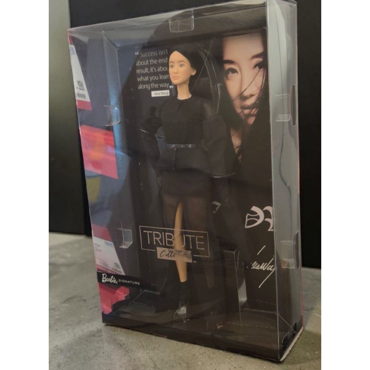 Vera Wang Barbie Doll Signature Tribute Collection 2022 Black Label w/COA