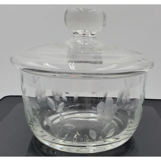 Vintage Princess House Heritage 1.5 Qt Round Glass Casserole Soufflé Dish 472