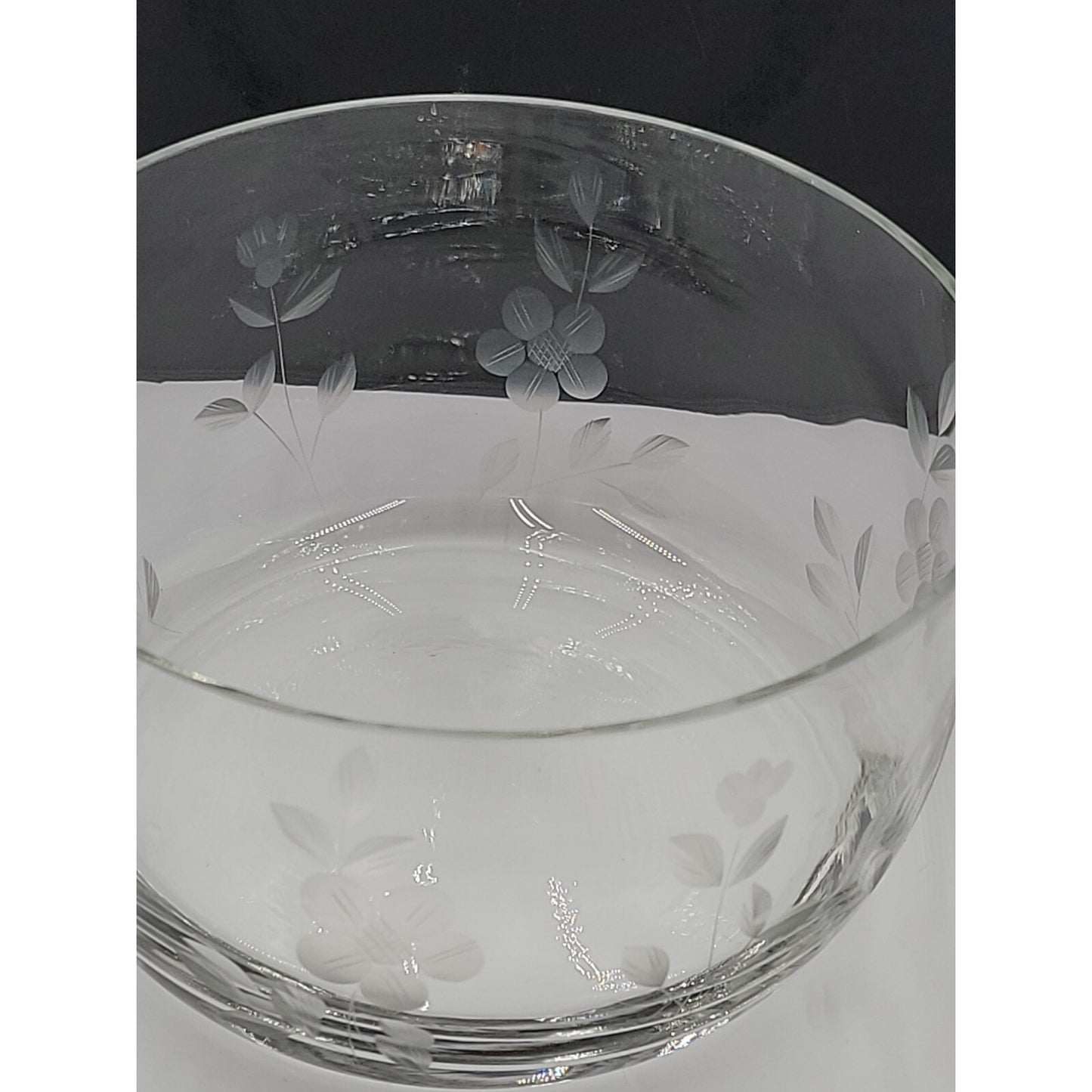 Vintage Princess House Heritage 1.5 Qt Round Glass Casserole Soufflé Dish 472