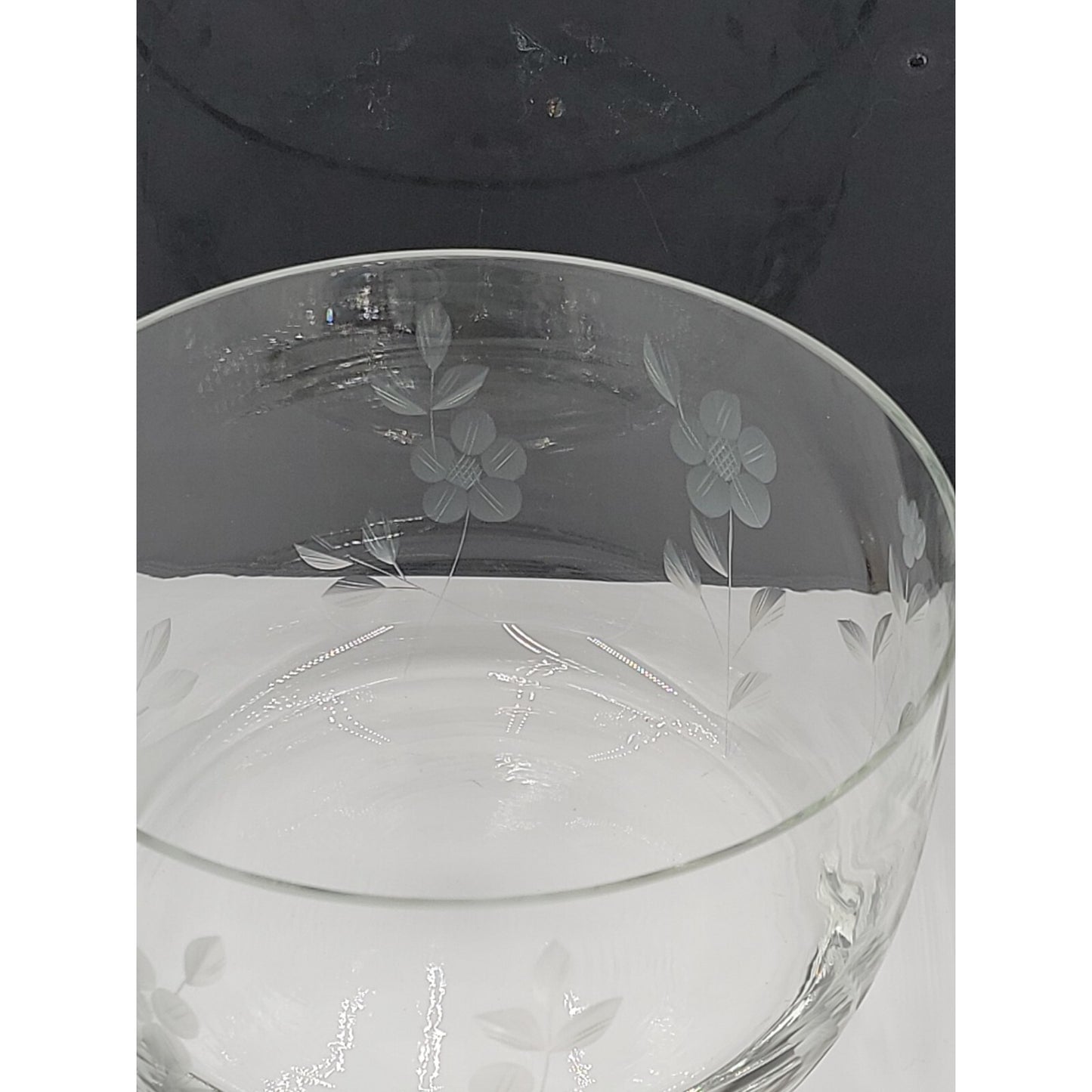 Vintage Princess House Heritage 1.5 Qt Round Glass Casserole Soufflé Dish 472