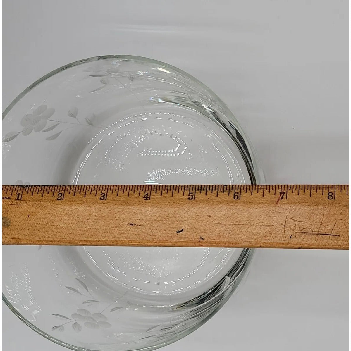 Vintage Princess House Heritage 1.5 Qt Round Glass Casserole Soufflé Dish 472