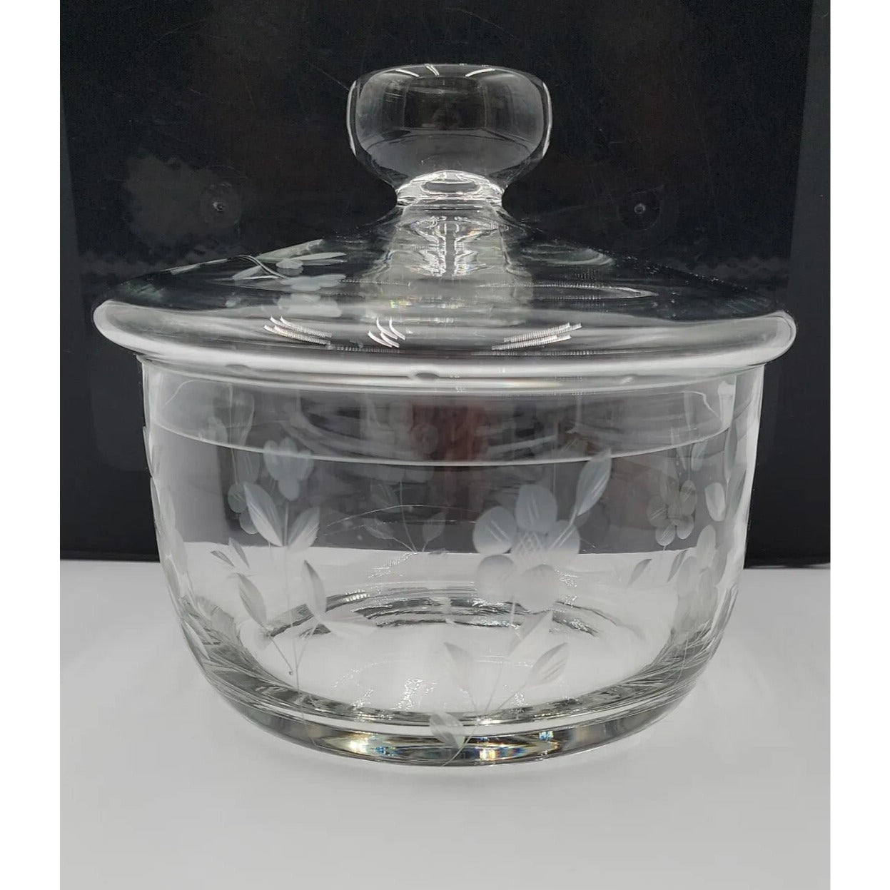 Vintage Princess House Heritage 1.5 Qt Round Glass Casserole Soufflé Dish 472