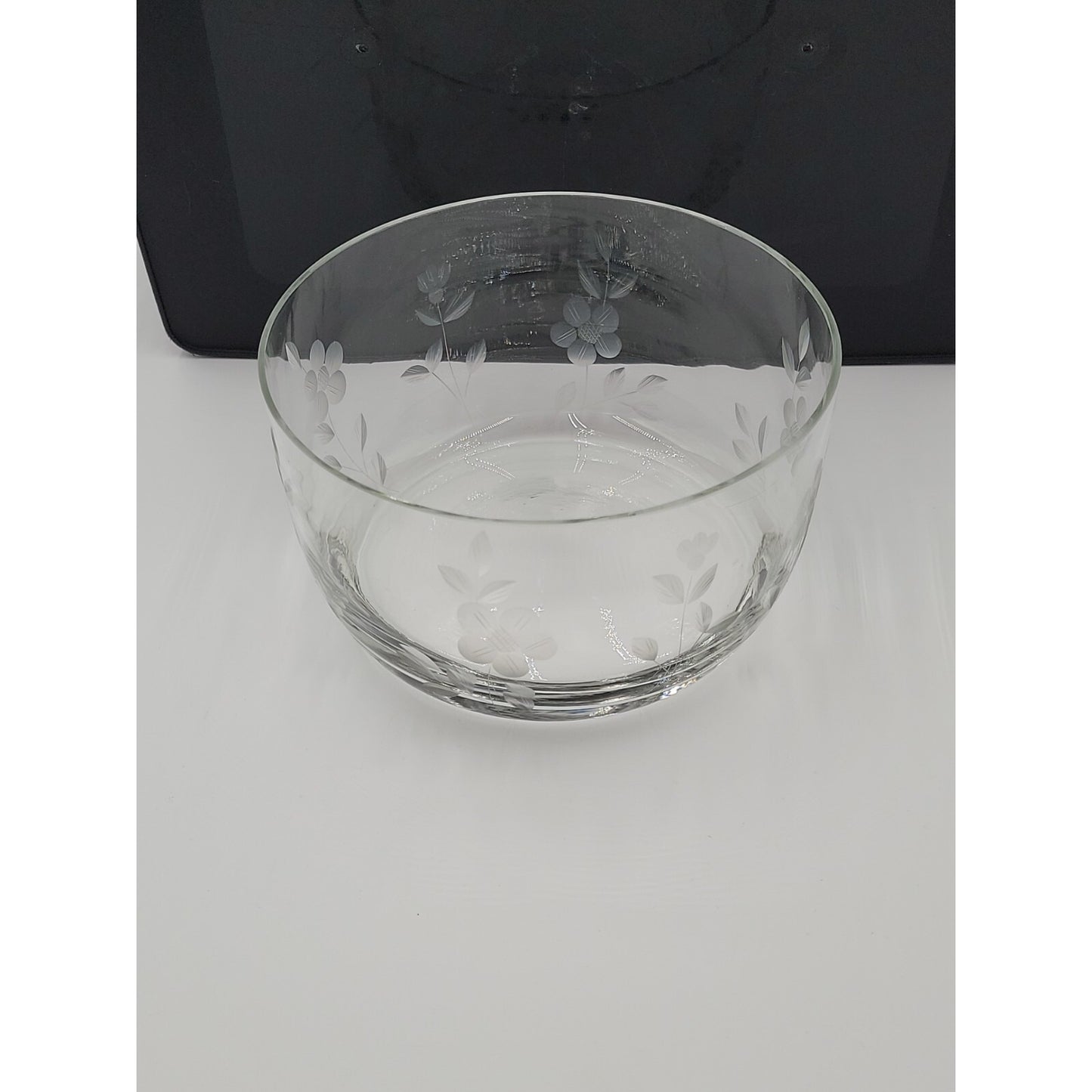 Vintage Princess House Heritage 1.5 Qt Round Glass Casserole Soufflé Dish 472