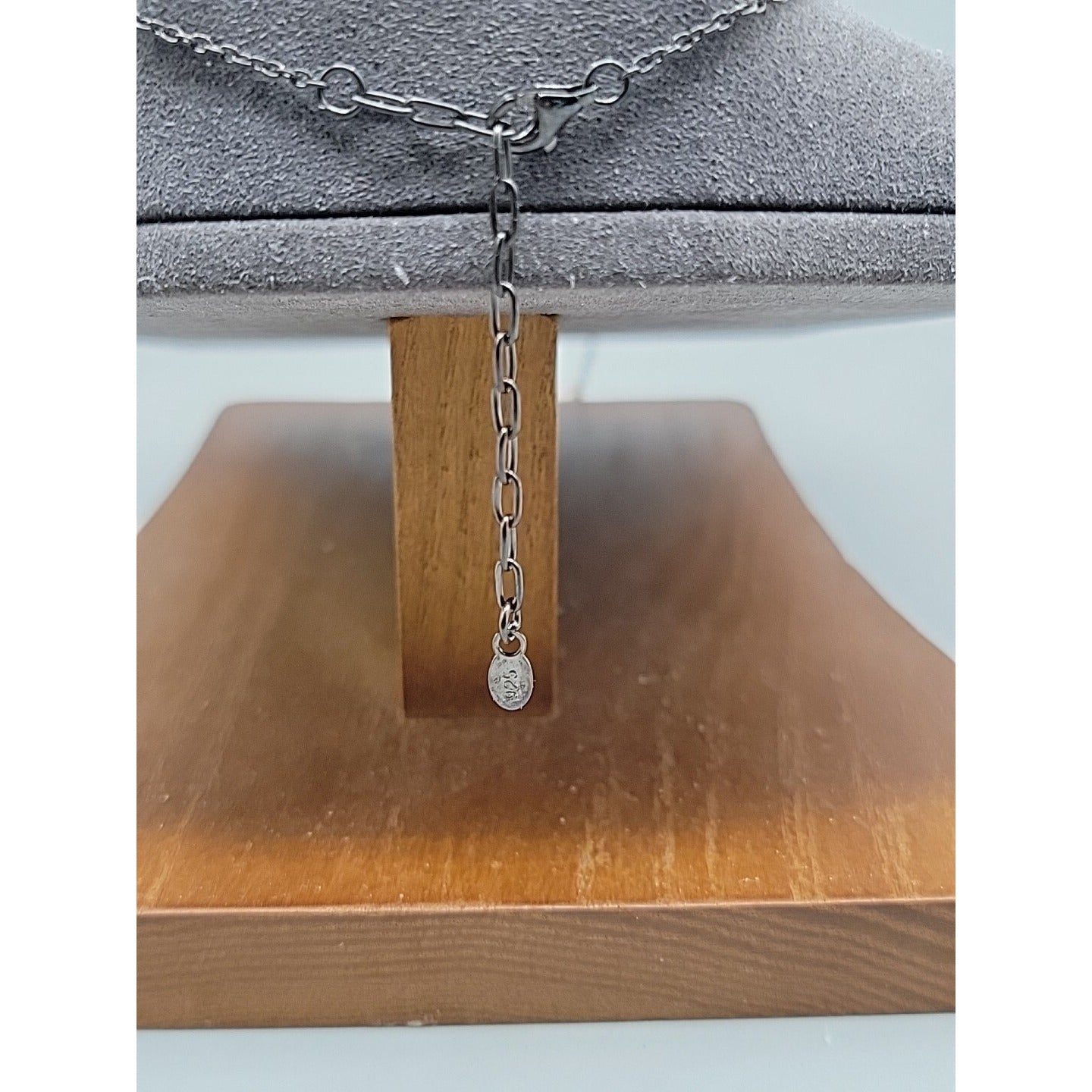 10ct Rose Quartz Peridot Sterling Silver Pendant Necklace 20" 925 Chain Stunning