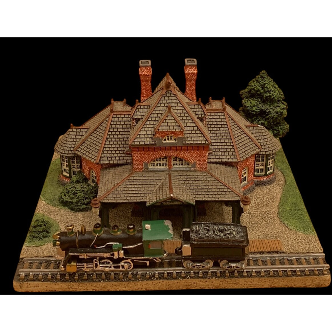 Illinois Pullman Station Railway 1994 Danbury Mint America's Historic Railways