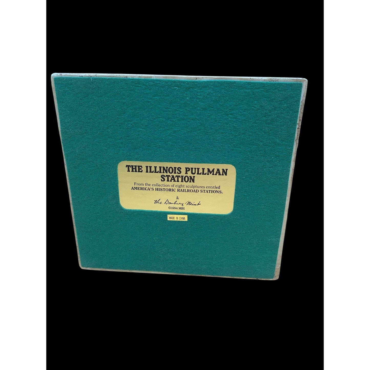 Illinois Pullman Station Railway 1994 Danbury Mint America's Historic Railways