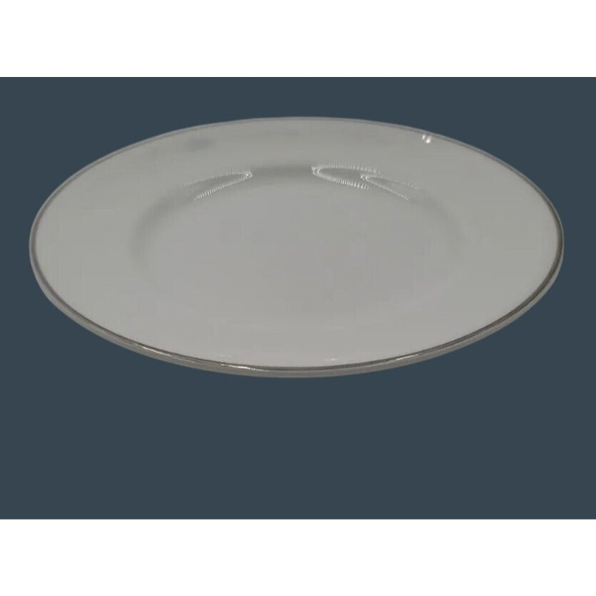 Crown Staffordshire Bone China Platinum Band 6" Dessert Plate Federated Store