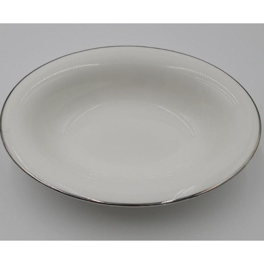 Crown Staffordshire Bone China Platinum Band Oval Vegetable Bowl Federated Store
